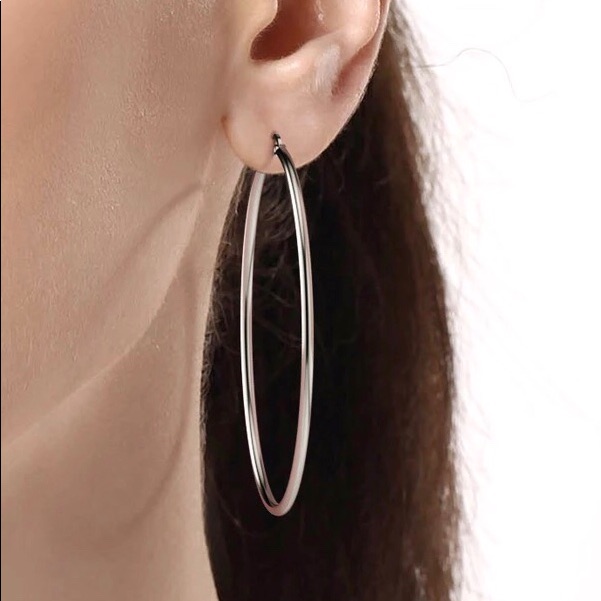 925 Sterling Silver Hoops
